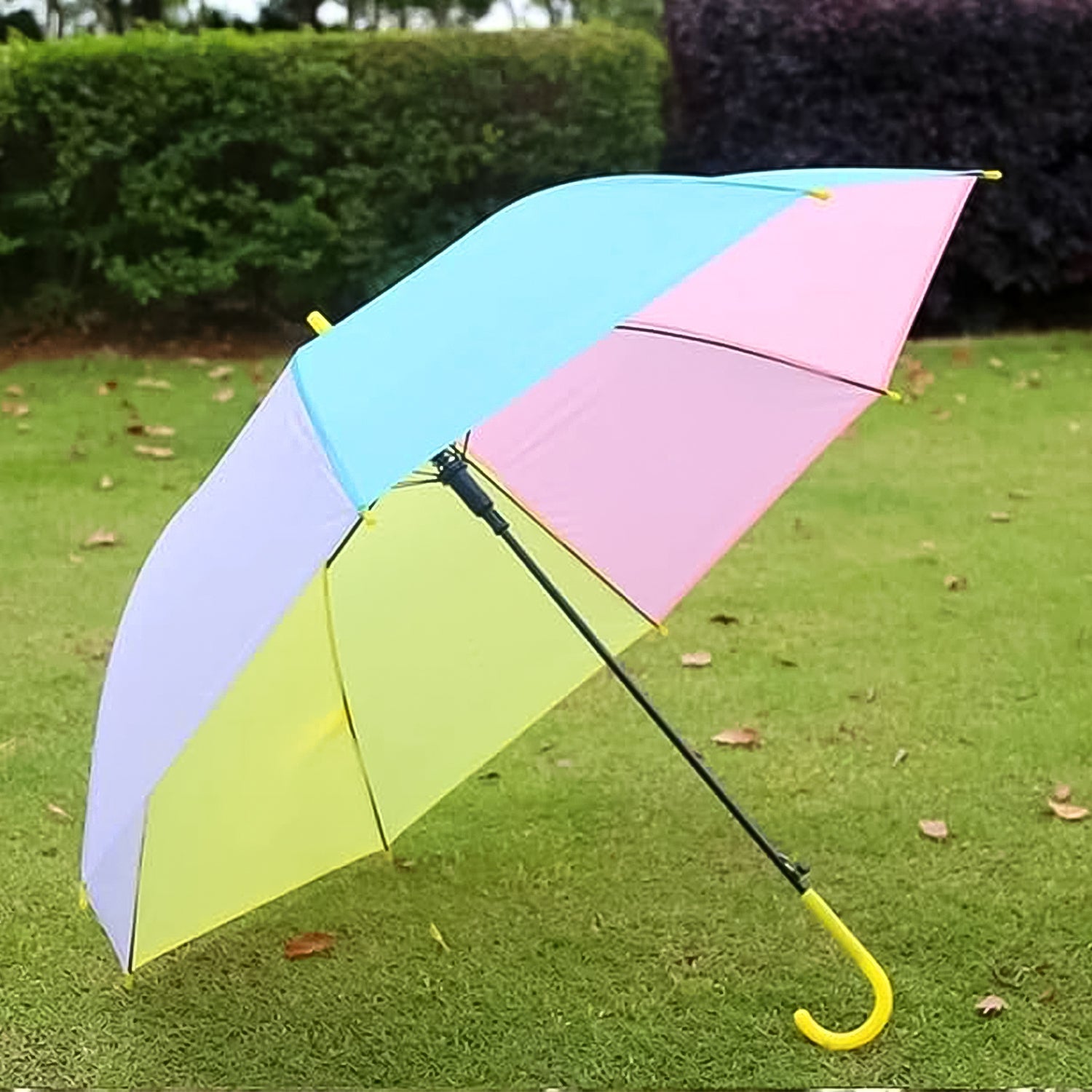 Totes Colorful Rainbow Umbrella Totes Colorful Rainbow Umbrella